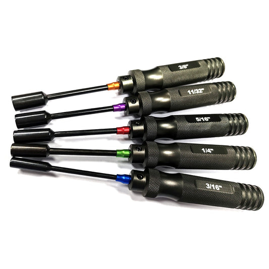 Powerhobby Pro Series STANDARD Nut Driver Tool Set 5PC