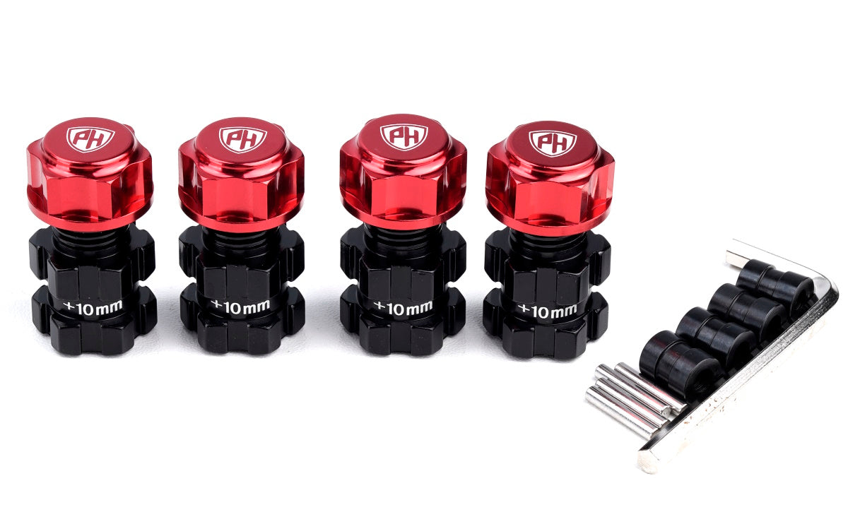 Powerhobby Arrma 4x4 Heavy Duty 10mm Offset 17mm Hubs (4)