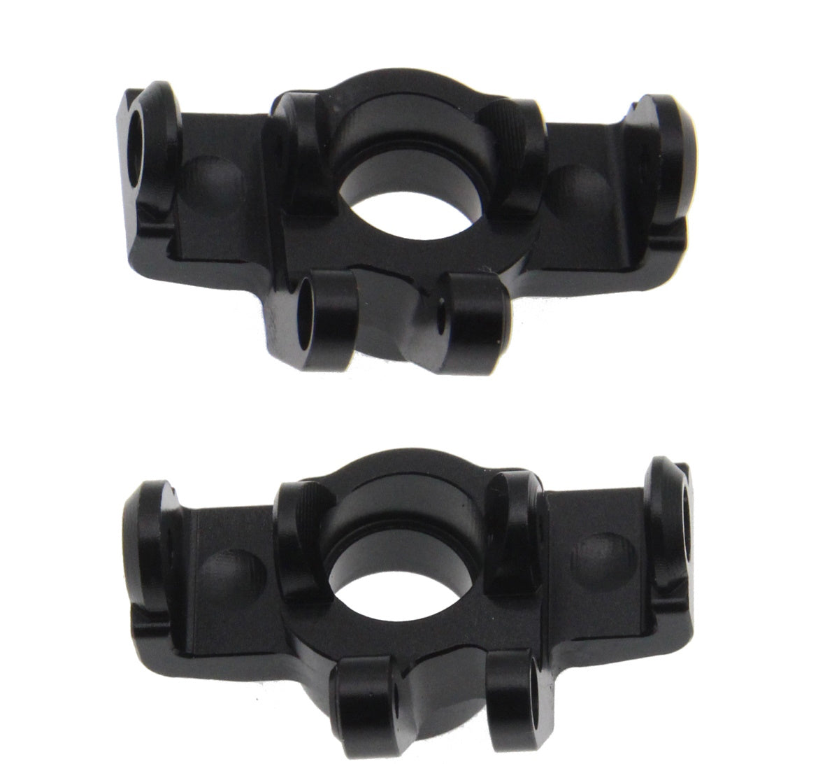 Powerhobby Aluminum Front Steering Knuckles Black Arrma Granite / Typhon GROM