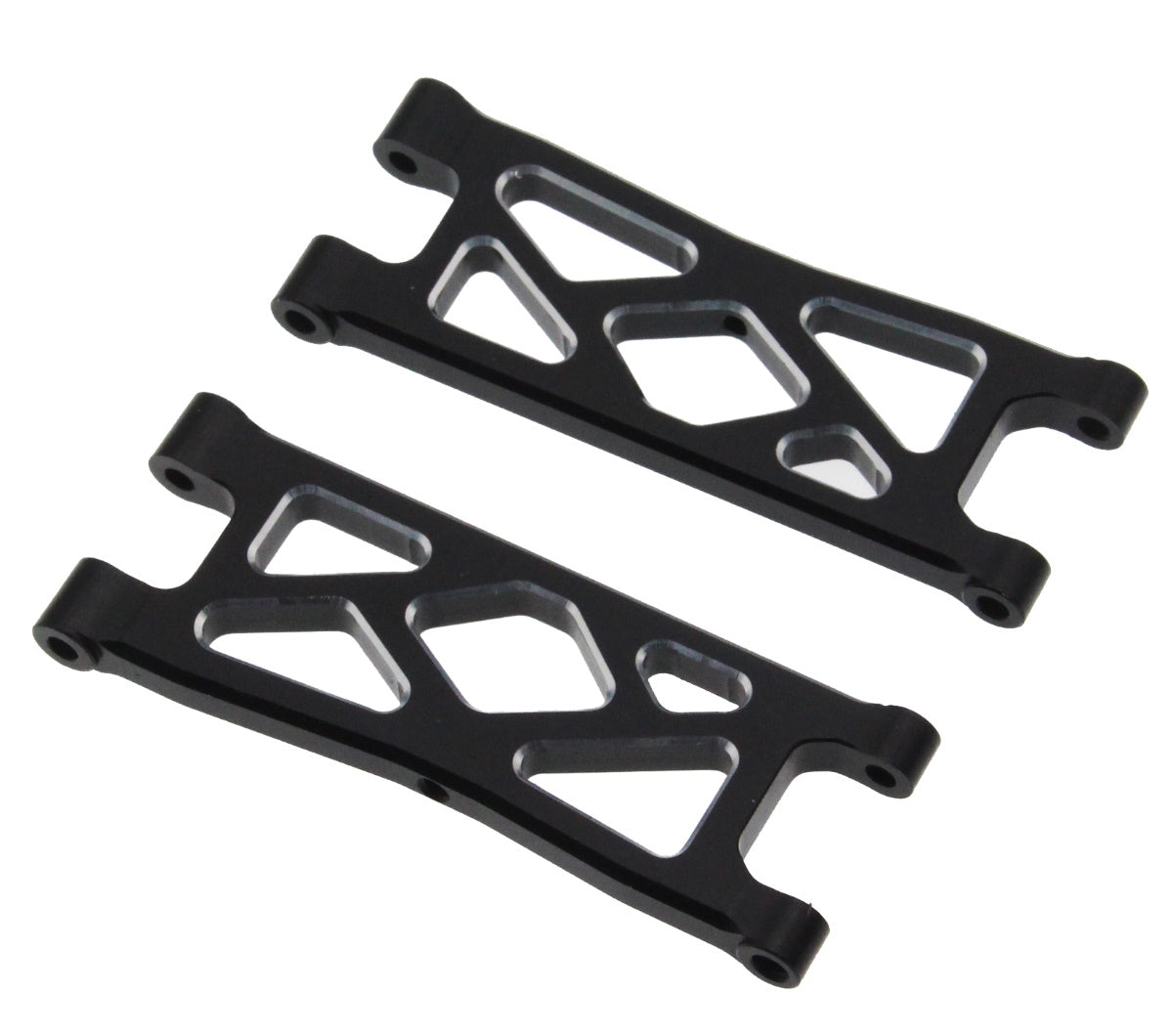 Powerhobby Aluminum Rear Lower Arms Black Arrma Granite / Typhon GROM