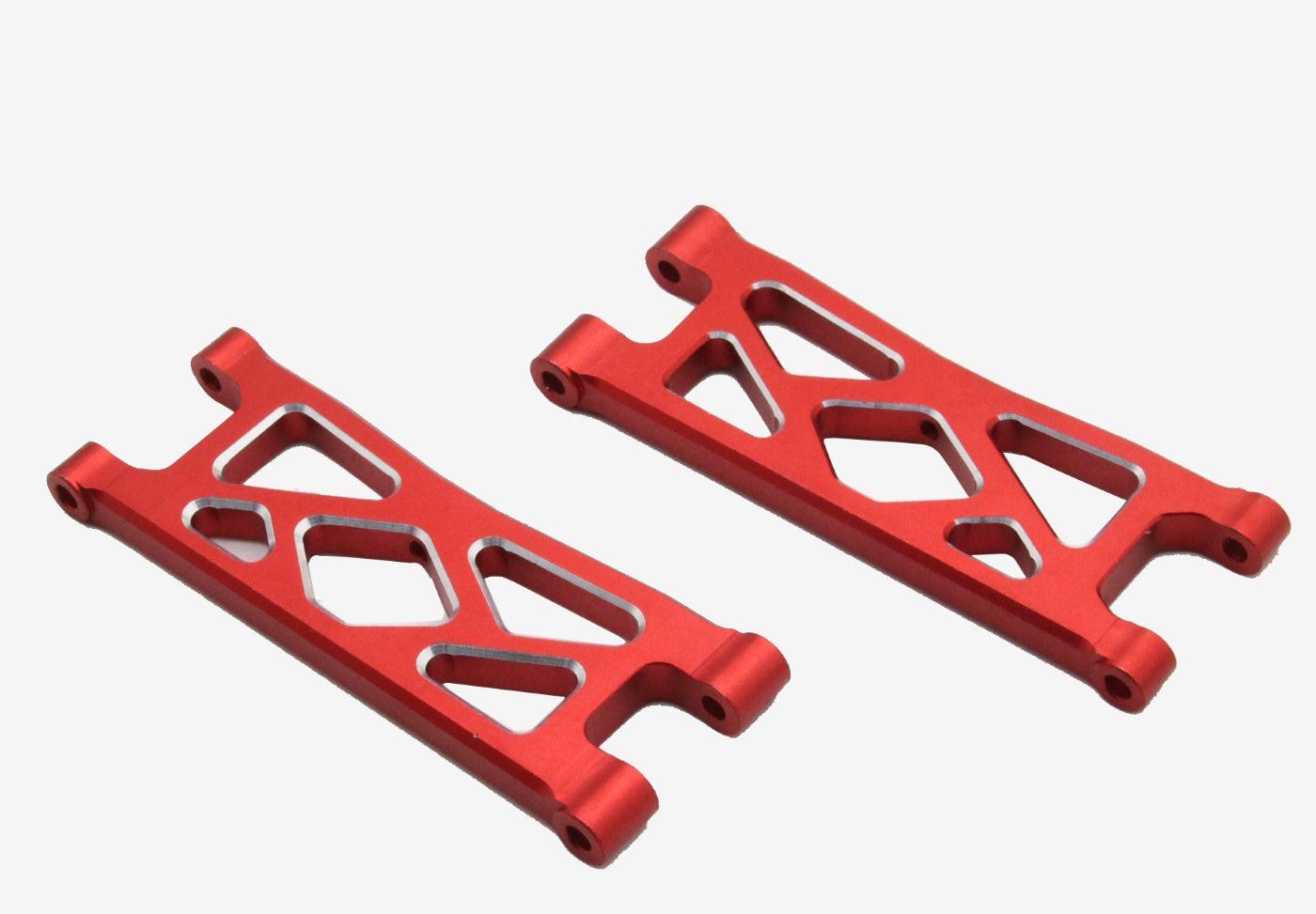 Powerhobby Aluminum Rear Lower Arms Red Arrma Granite / Typhon GROM