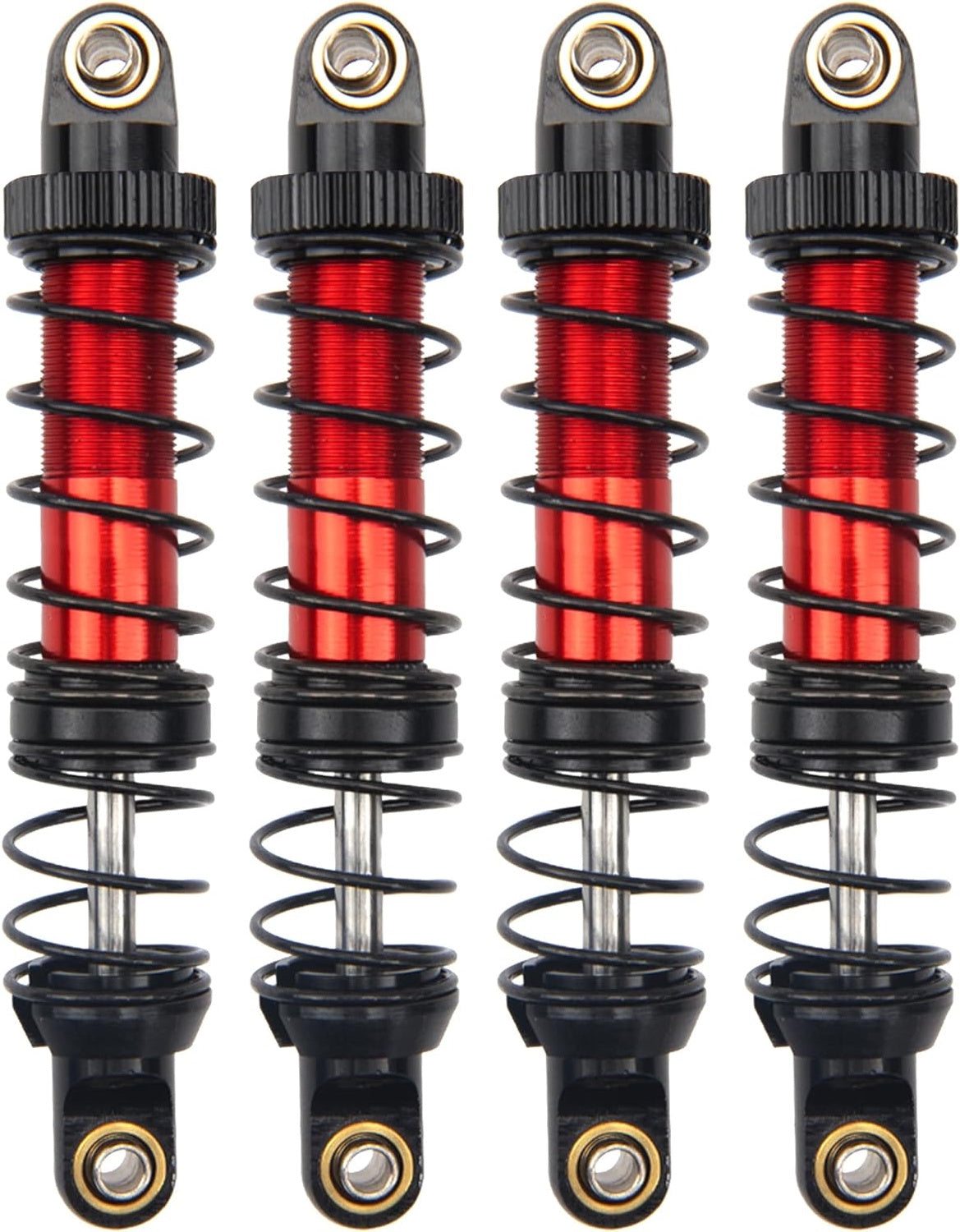 70MM 1/10 Rock Crawler Metal Shocks Absorber Adjustable Dampers (4) (Copy)