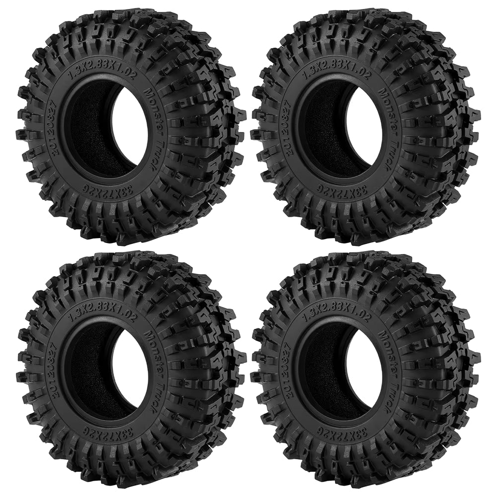 1.3" Tires for 1/24 & 1/18 Rock Crawler TYPE C