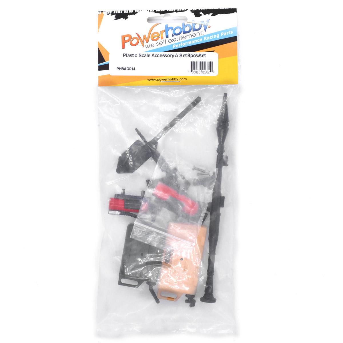 Powerhobby Plastic Scale Rock Crawler Accessory A Set 8pcs Set