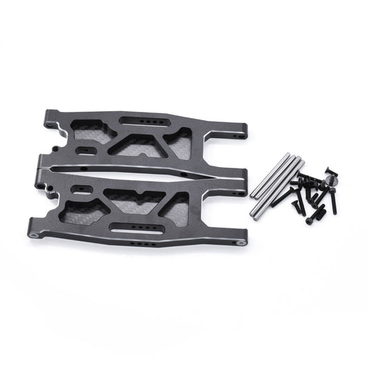 Powerhobby Aluminum Rear Arms FOR Traxxas Sledge Black
