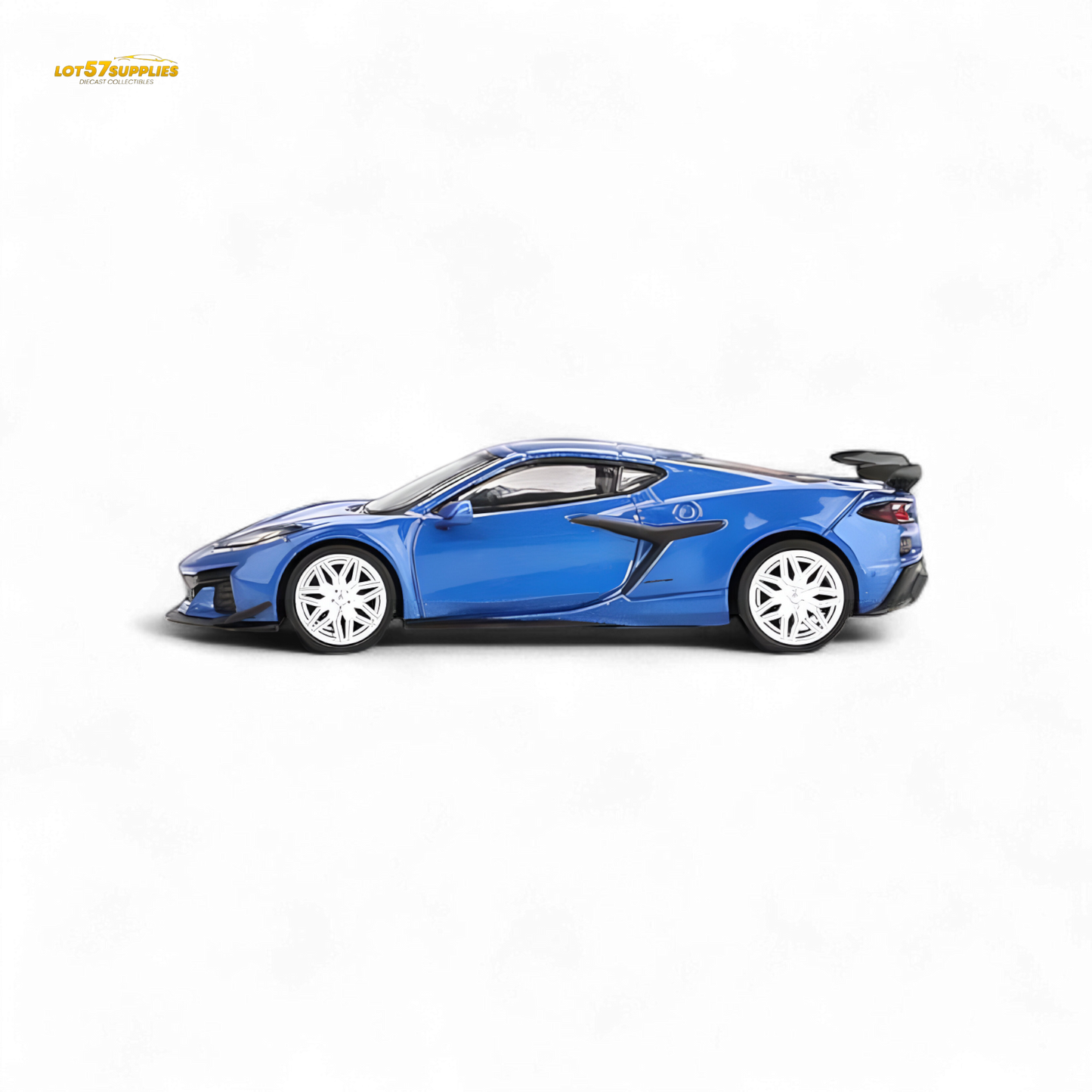 Mini GT Chevrolet Corvette Z06 2023 Elkhart Lake Blue 1:64