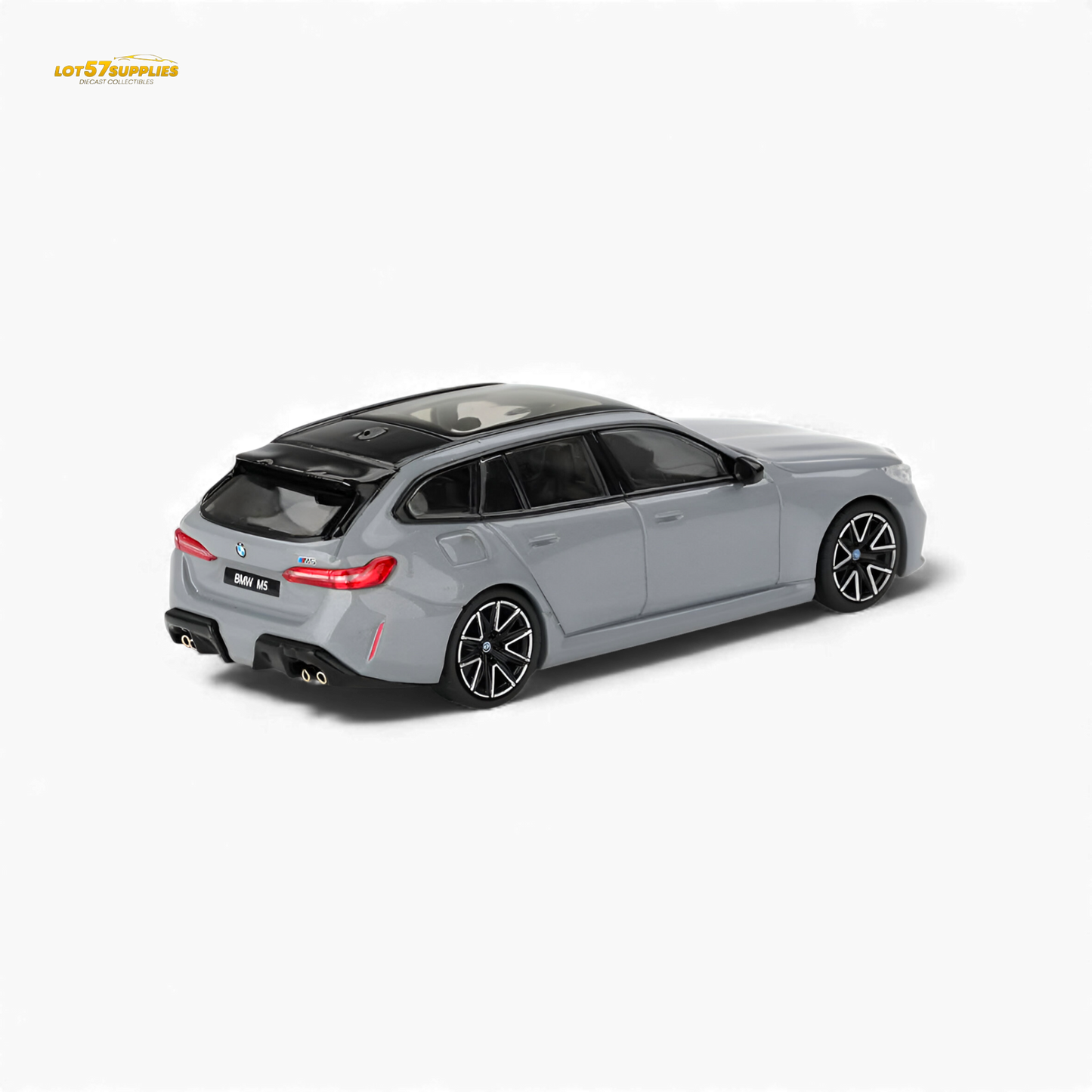 (Pre-Order) Mini GT BMW M5 Touring (G99) - Brooklyn Grey Metallic 1:64