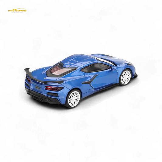 Mini GT Chevrolet Corvette Z06 2023 Elkhart Lake Blue 1:64