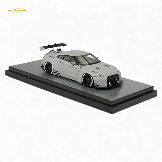 404ERROR LB-Works Nissan Skyline GT-R R35 Fighter Grey 1:64