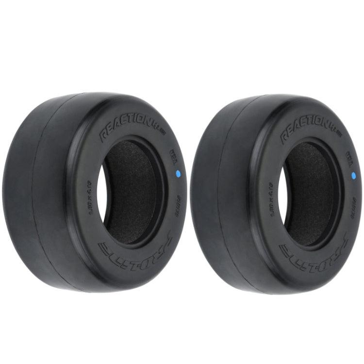 Pro-Line 10170-03 1/10 Reaction HP Ultra Blue Rear 2.2"/3.0" Drag Tires (2)