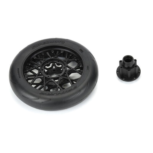Pro-Line 1/4 Supermoto S3 Motorcycle Front Mounted Tires Losi PROMOTO MX