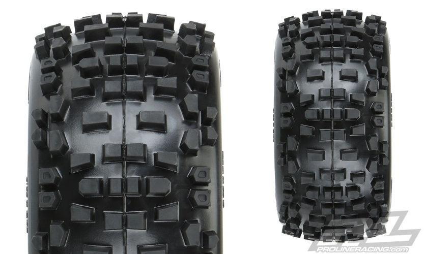 Pro-Line Badlands 3.8" All Terrain Tires Mounted For 17mm MT Front or Rear
