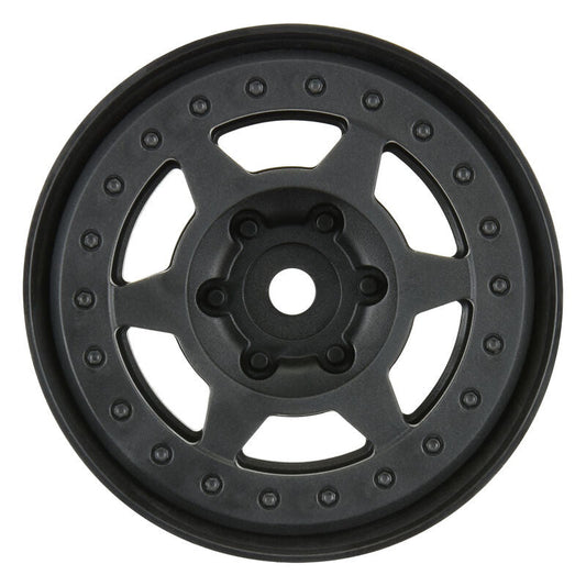 Pro-Line 2809-03 1/10 Holcomb 1.9" 12mm Crawler Bead-Loc Wheels (2) Black