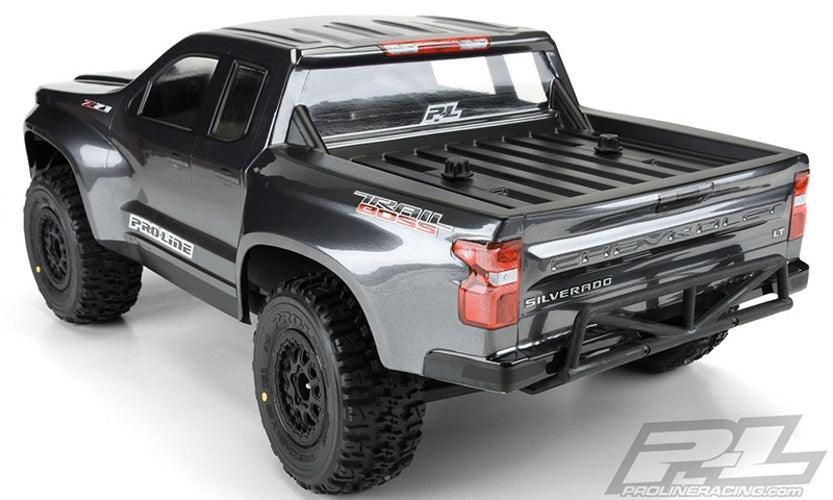 Pro-Line 2019 Chevy Silverado Z71 Trail Boss True Scale SC Body Clear Slash