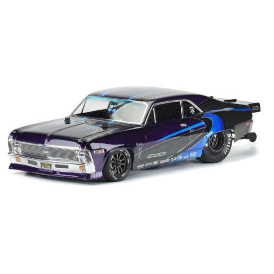 Pro-Line 3531-00 1/10 1969 Chevrolet Nova Clear Body Drag Car