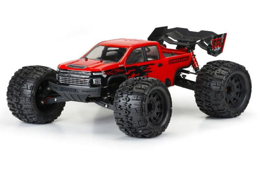 Pro-Line 3592-00 1/8 2021 Chevrolet Silverado 2500 HD Clear Body Arrma Kraton 6S
