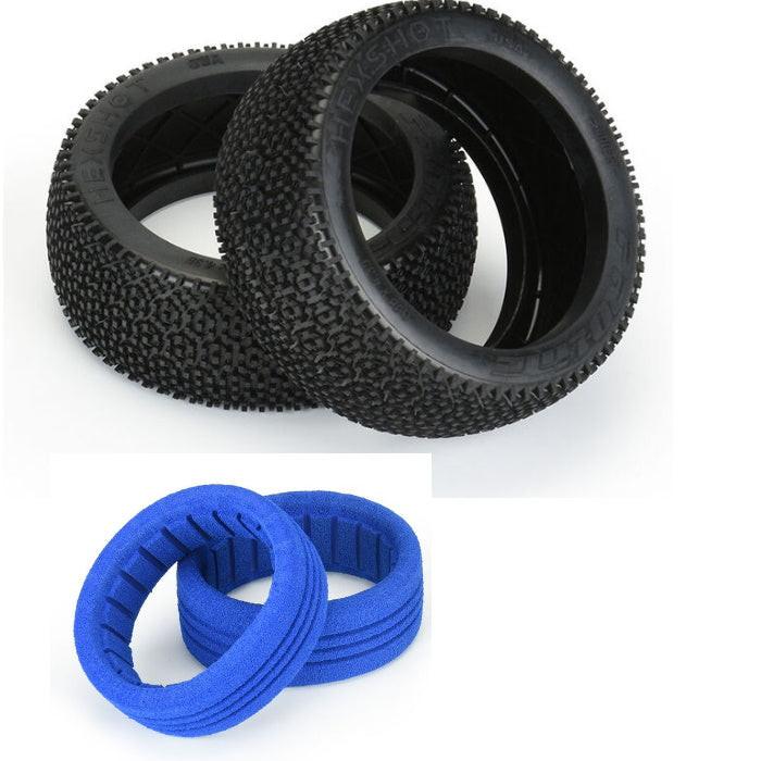 Pro-Line 9073-02 1/8 Hex Shot M3 Front/Rear Off-Road Buggy Tires (2)