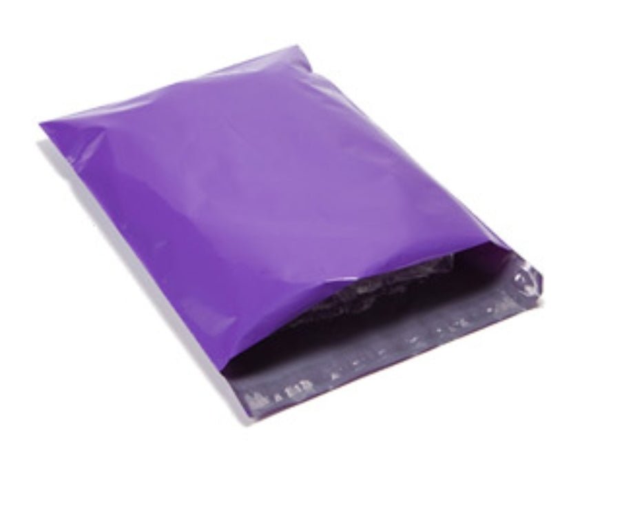 Purple Poly Mailers Size 9x12 Shipping Bags