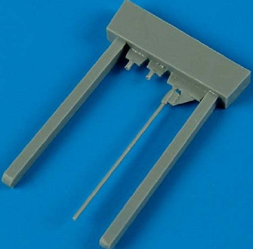 Quickboost 48413 1/48 Lavochkin La5 Gun Barrels & Pitot Tube for ZVE (D)