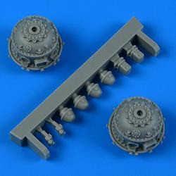 Quickboost 49002 1/48 B26K Invader Engine Reductors for ICM