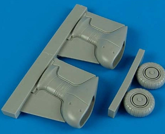 Quickboost 72328 1/72 Ju87G Stuka Correct Spatted Undercarriage for ACY