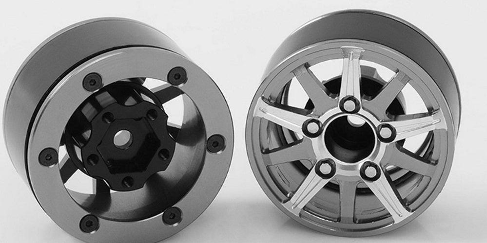 RC4WD Z-W0206 Vapor 1.55" Beadlock Wheels (4) Rock Crawler