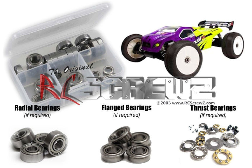 RCScrewz mug022b Mugen Seiki MBX-6TR Precision Bearing Kit