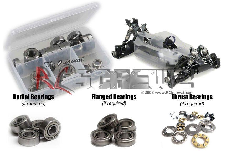 RCScrewz Mugen Seiki MBX-7 M-Spec (#2011) Metal Shielded Bearing Kit