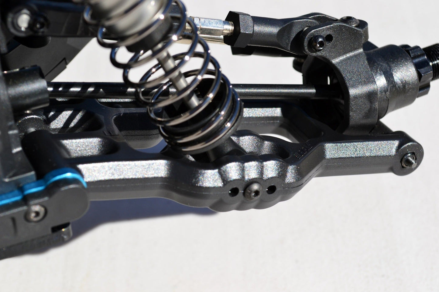 RPM 70202 Front Lower A-Arms for the Associated MT8 Black