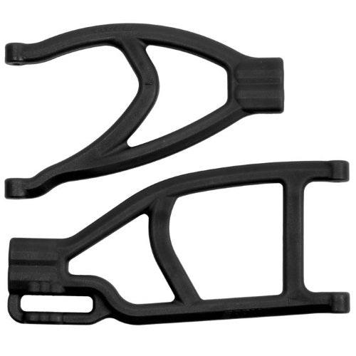 RPM 70432 Black Extended Left Rear A-Arm Set Traxxas Summit / Revo
