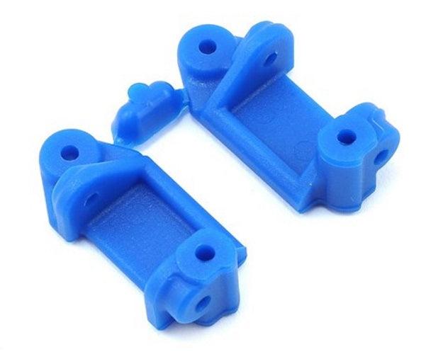 RPM RPM80715 30 Degree Front Caster Blocks Blue Traxxas Rustler Stampede Slash