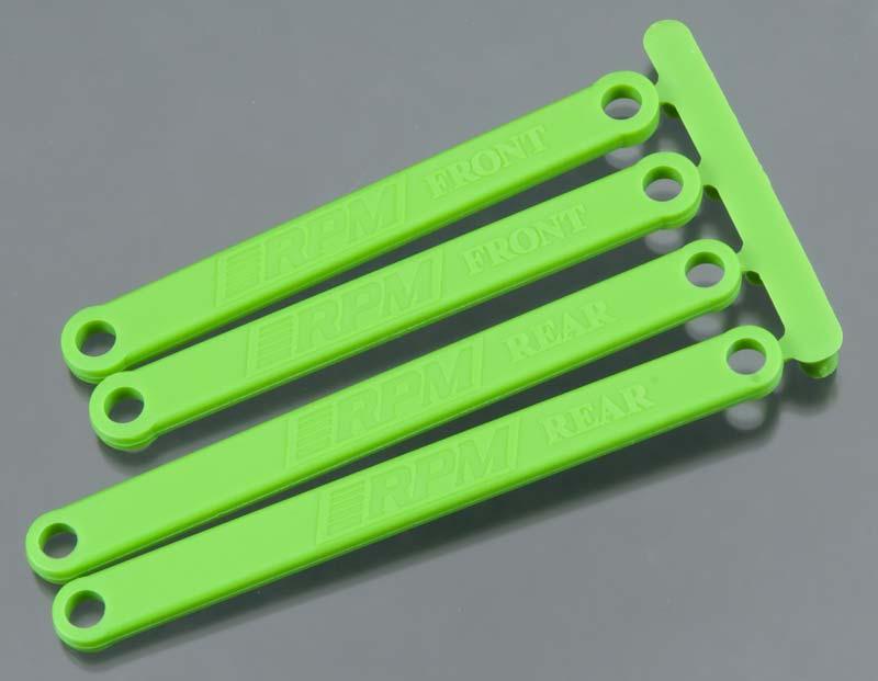 RPM 81264 Camber Link Set Green (4) Traxxas Stampede