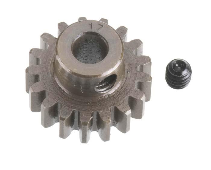 Robinson Racing 1217 Extra Hard Steel Mod 1 Pinion Gear w/5mm Bore 17T