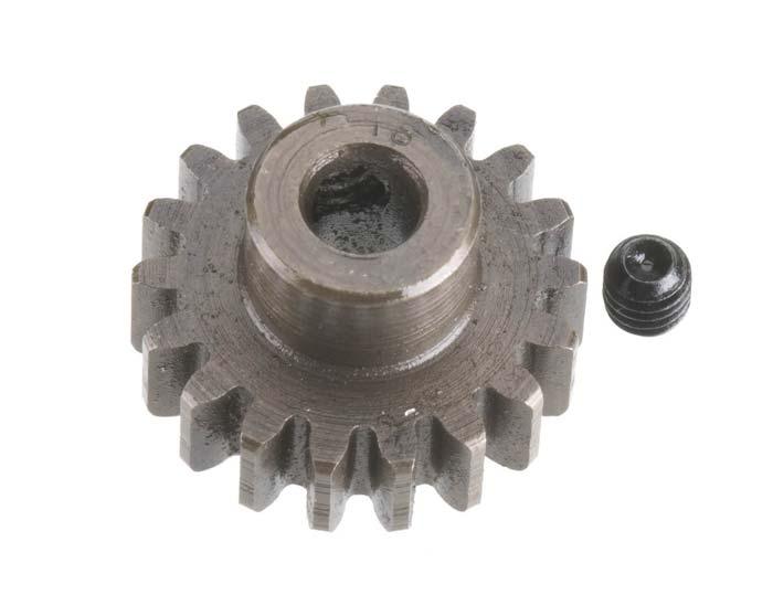 Robinson Racing 1218 Extra Hard Steel Mod 1 Pinion Gear w/5mm Bore 18T