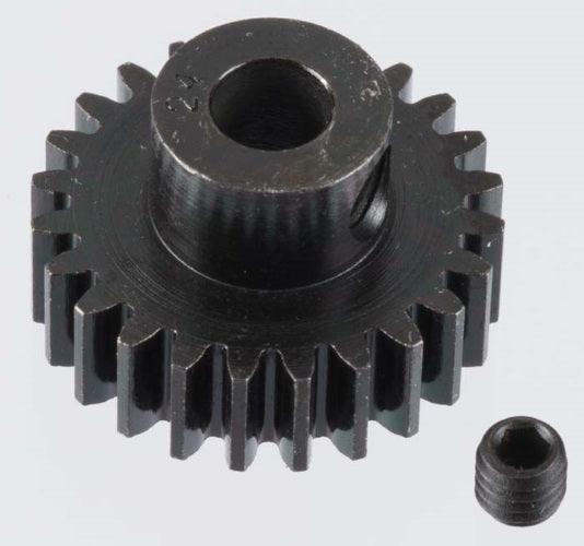 Robinson Racing 8624 X-Hard 24T Black Steel 32P Pinion 5mm
