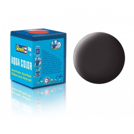 Revell 36106 18ml Bottle Acrylic Tar Black Mat (6/Bx)