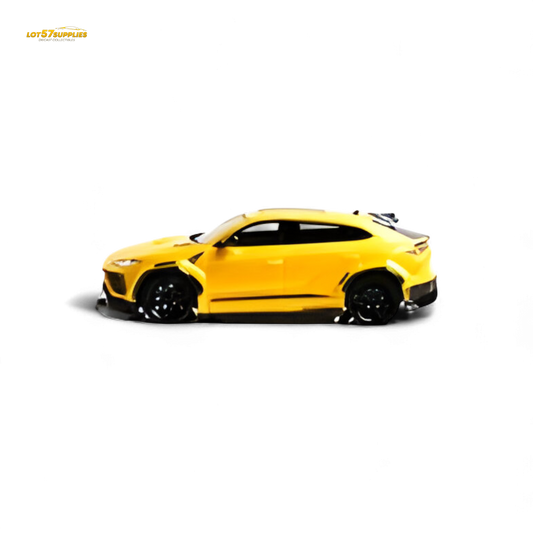 Flame Lamborghini Urus LBWK Giallo Auge Yellow 1:64