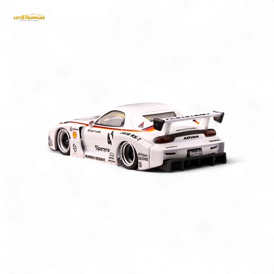 INNO64 Mazda RX-7 LBWK White 1:64