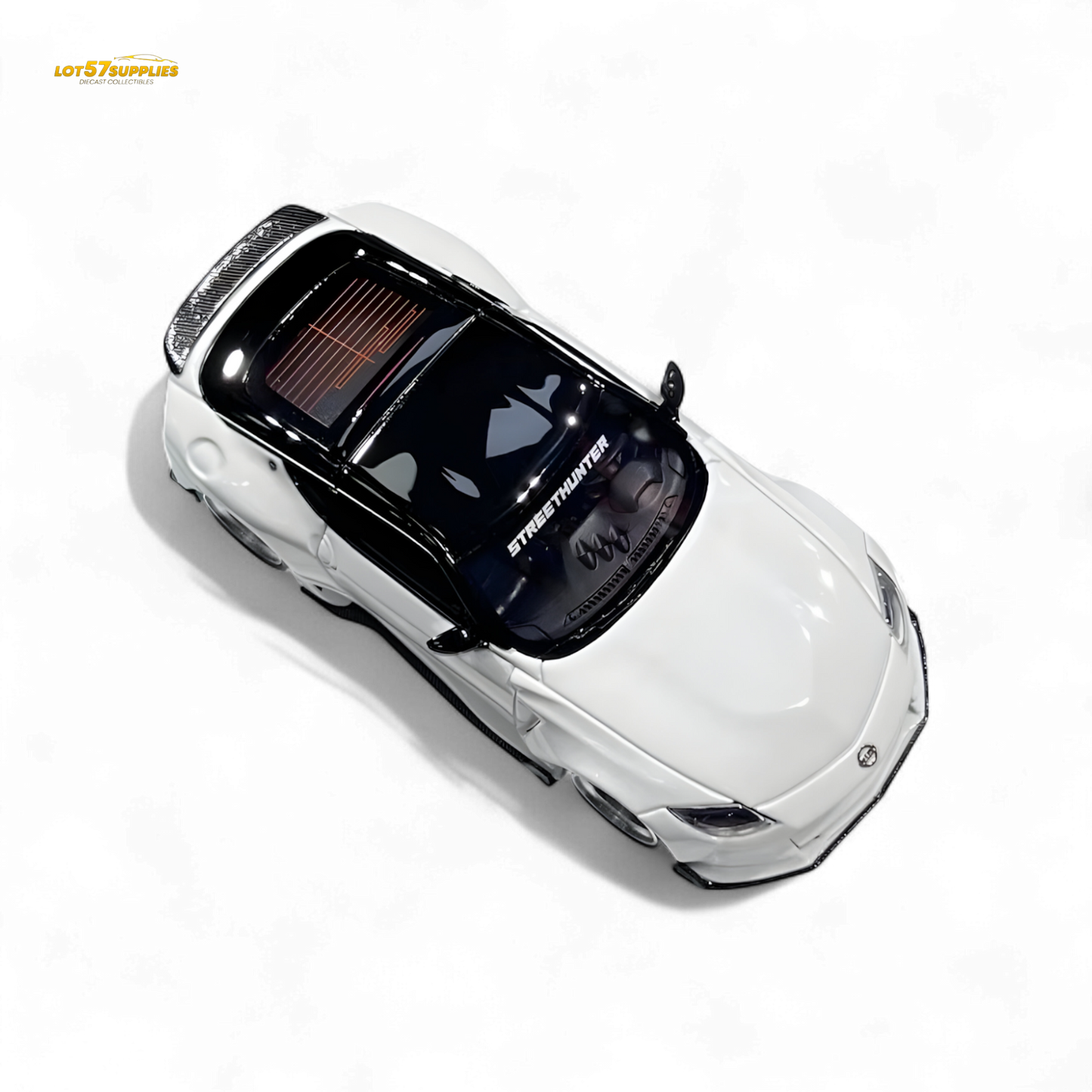 404ERROR Nissan 400Z White 1:64