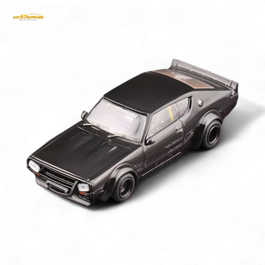 INNO64 Nissan Skyline 2000 GT-R KPGC110 Kenmeri Black 1:64