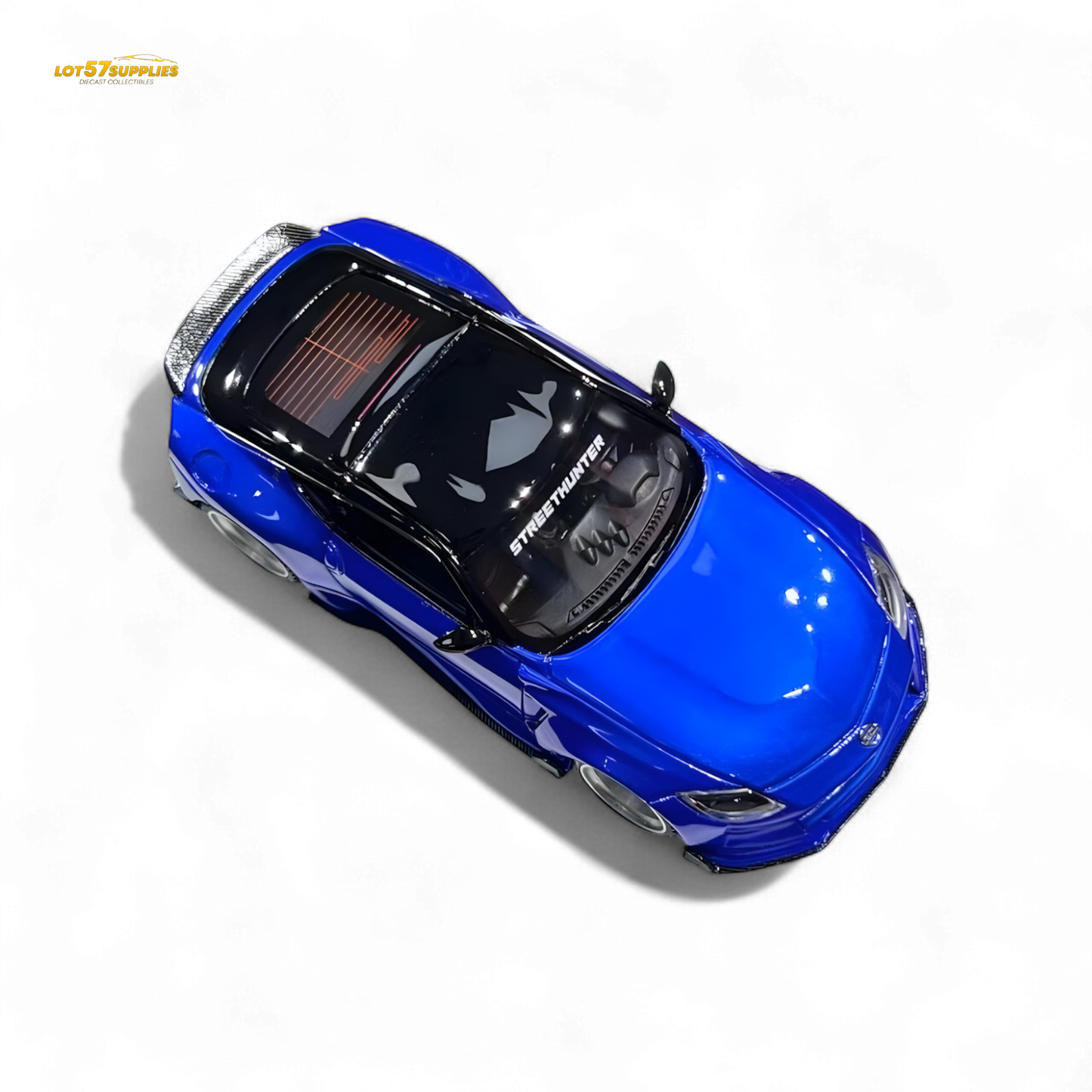 404ERROR Nissan 400Z Candy Blue 1:64 Resin Model