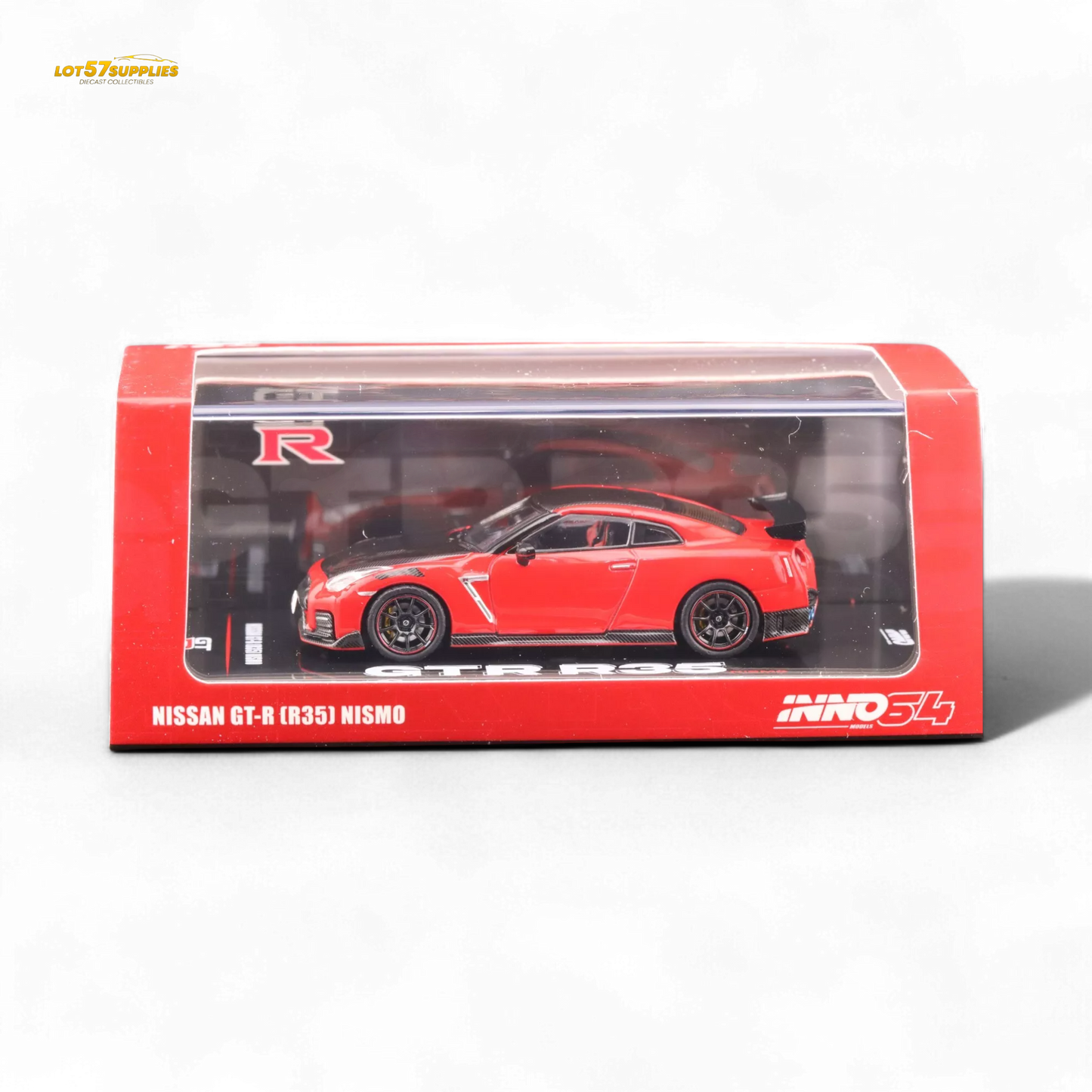Inno64 NISSAN GT-R (R35) NISMO Red 1:64