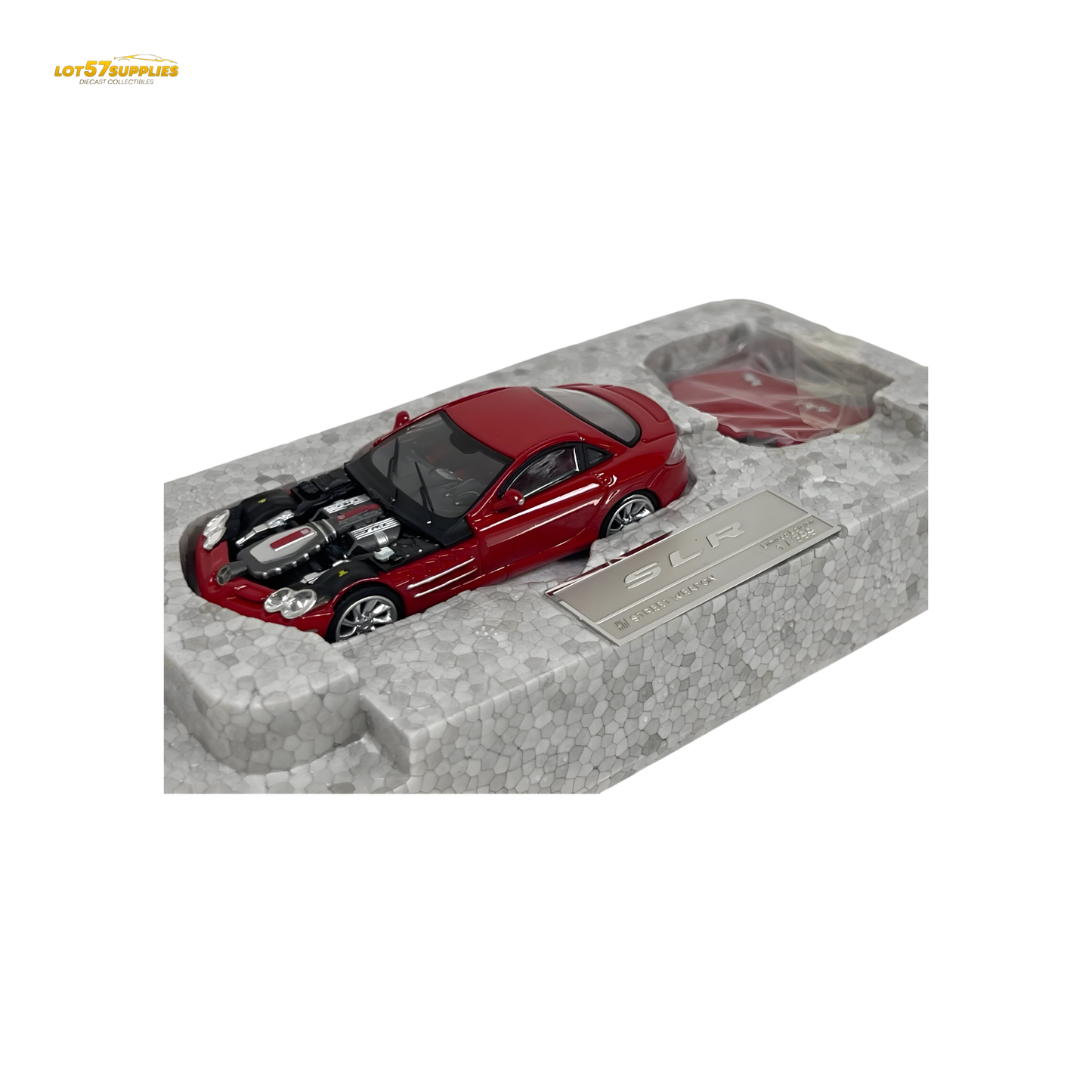 Street Weapon Mercedes-Benz McLaren SLR Red 1:64