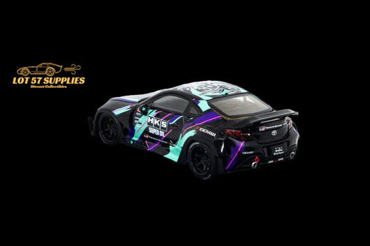 Fuji Toyota GR86 Rocket Bunny Pandem HKS Livery 1:64