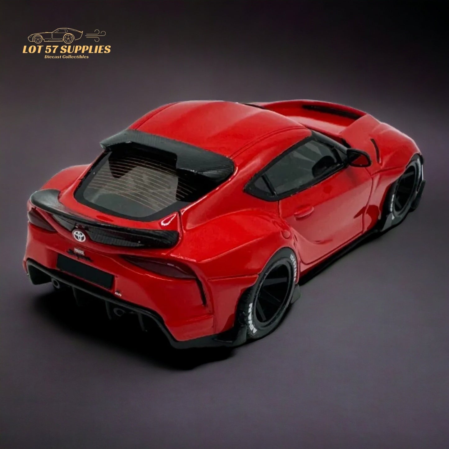 ATOZ Toyota Supra GR in Red 1:64 Resin model