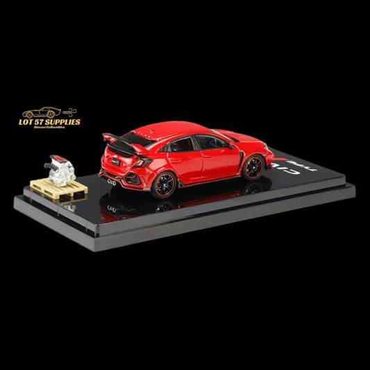 Hobby Japan Honda Civic Type R FK8 Flame Red 1:64