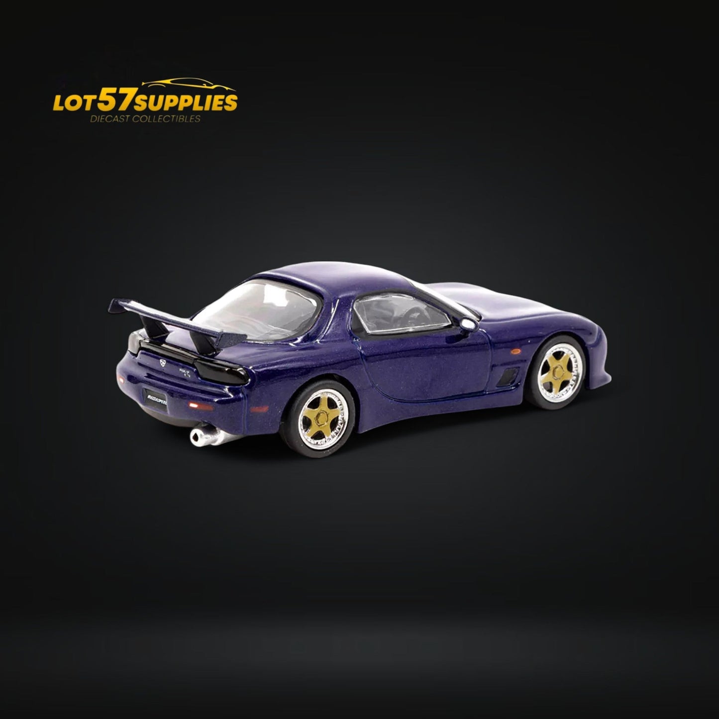 Tarmac Works Mazda RX-7 FD3S Innocent Blue Mica 1:64