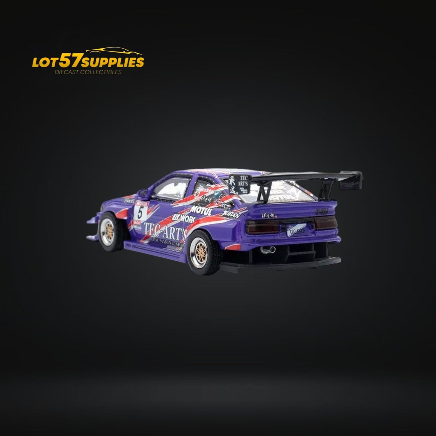 INNO64 Toyota Sprinter Trueno AE86 Purple 1:64
