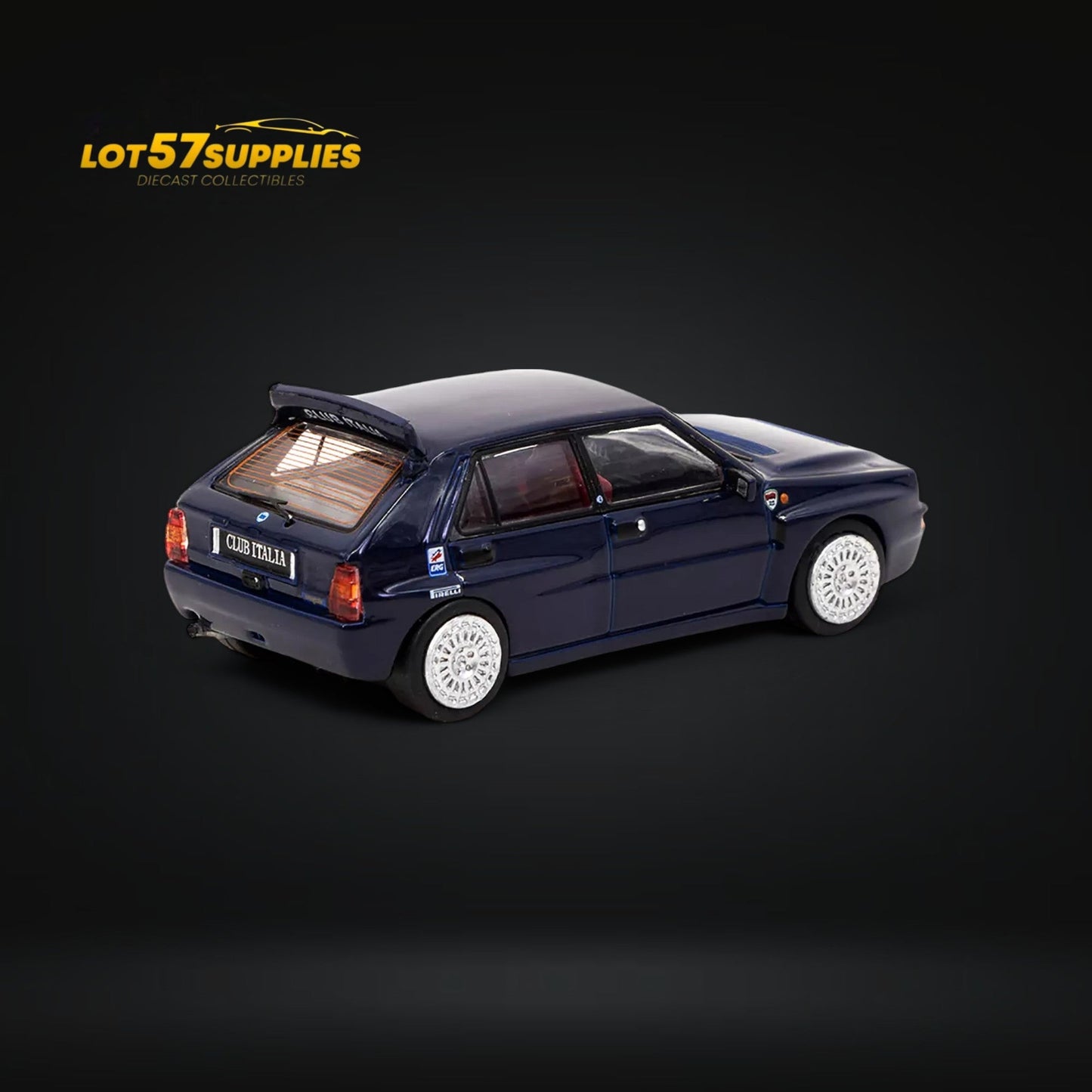 Tarmac Works Lancia Delta HF Integrale Dark Blue 1:64