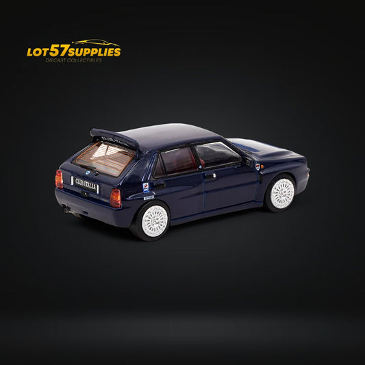 Tarmac Works Lancia Delta HF Integrale Dark Blue 1:64